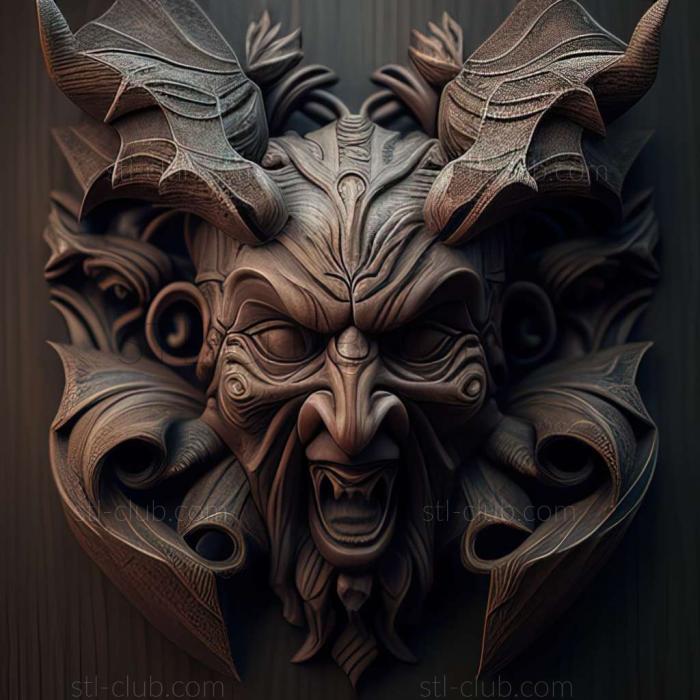 3D model Phanaeus demon (STL)